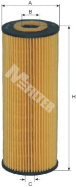 Масляный фильтр MFILTER TE 622