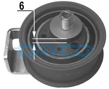 Натяжной ролик ремня ГРМ DAYCO ATB2143