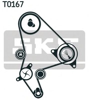 Комплект ремня ГРМ SKF VKMA 03247