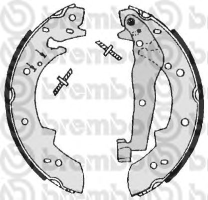 Тормозные колодки BREMBO S 06 504