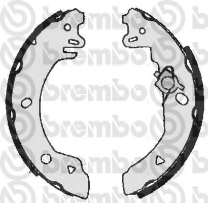 Тормозные колодки BREMBO S 24 517