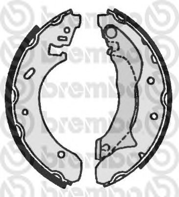 Тормозные колодки BREMBO S 24 524