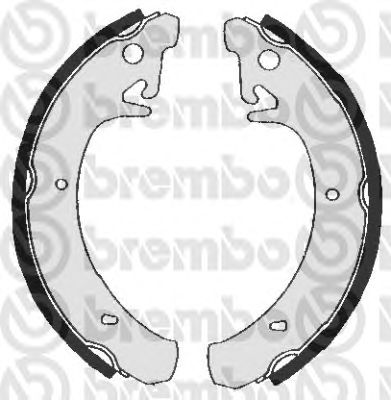 Тормозные колодки BREMBO S 41 503