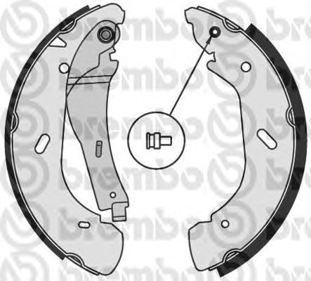 Тормозные колодки BREMBO S 56 513