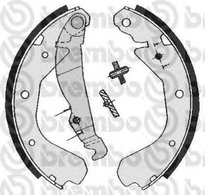 Тормозные колодки BREMBO S 59 509