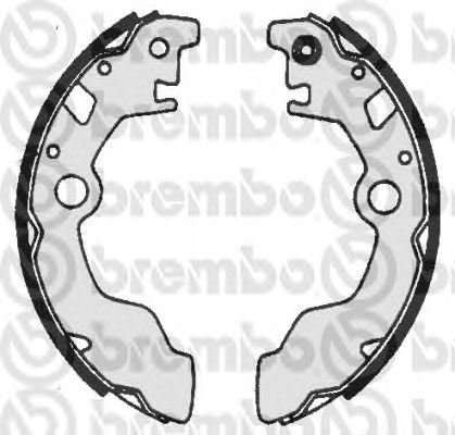 Гальмівні колодки BREMBO S 78 506