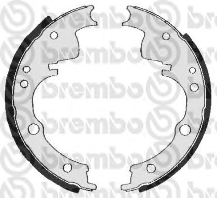 Тормозные колодки BREMBO S A6 501