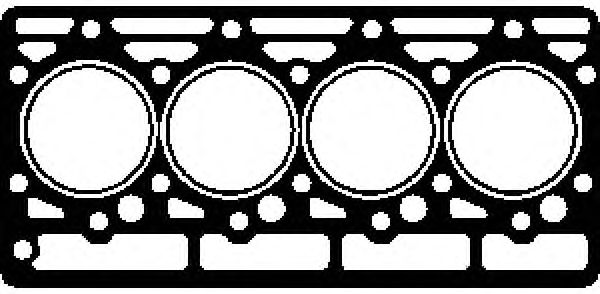 Прокладка головки блока цилиндров (ГБЦ) GLASER H02662-00