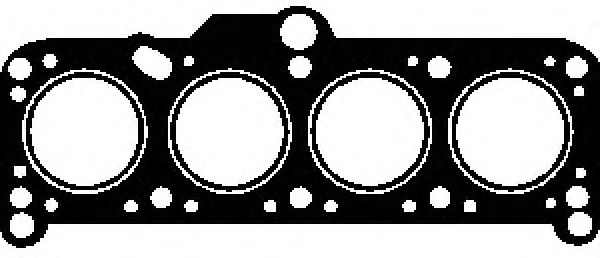 Прокладка головки блока цилиндров (ГБЦ) GLASER H13675-10