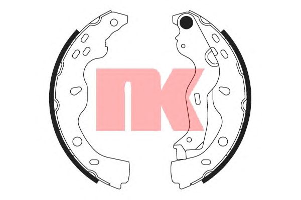Тормозные колодки NK 2723759