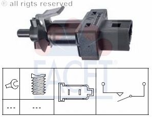 Выключатель, привод сцепления FACET 7.1222