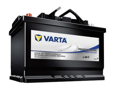Стартерная аккумуляторная батарея VARTA 812071000B912 Professional Dual Purpose