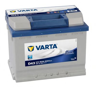 Стартерная аккумуляторная батарея VARTA 5601270543132 BLUE dynamic