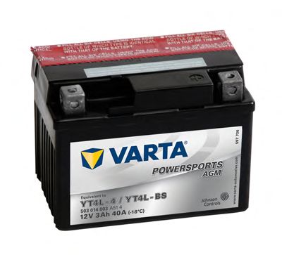 Стартерная аккумуляторная батарея VARTA 503014003A514 POWERSPORTS AGM