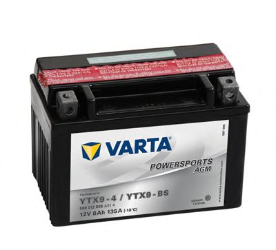 Стартерная аккумуляторная батарея VARTA 508012008A514 POWERSPORTS AGM