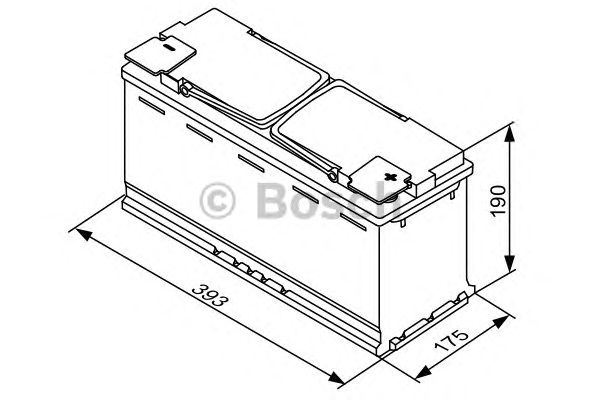 Аккумулятор BOSCH 0 092 S60 150 S6