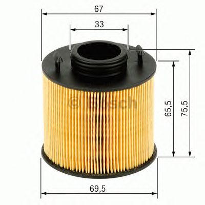 Топливный фильтр BOSCH F 00B H40 230