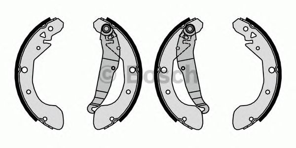Тормозные колодки BOSCH F 026 008 026