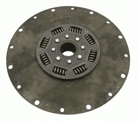 Торсионный демпфер, сцепление SACHS 1866 156 001