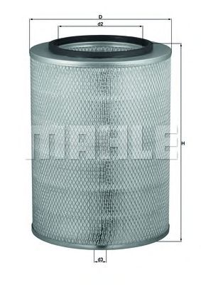 Воздушный фильтр KNECHT LX 763