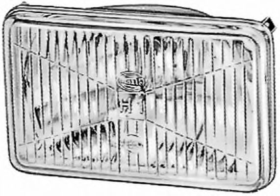 Вставка фари, фара дальнього світла HELLA 1KB 003 177-061