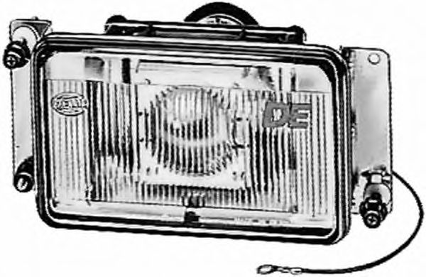 Вставка противотуманной фари HELLA 1NL 005 987-001