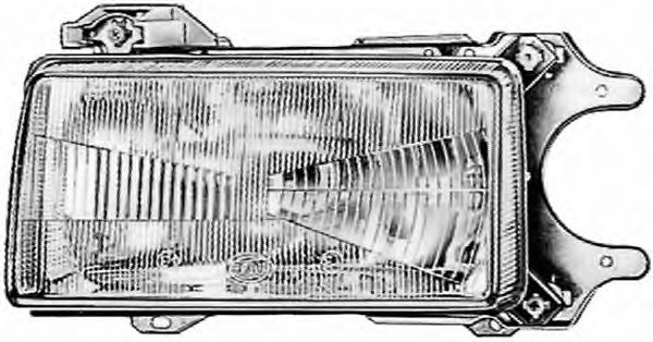 Фара HELLA 1AG 004 580-151
