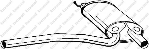 Резонатор BOSAL 105-563