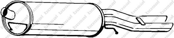 Глушитель BOSAL 105-161