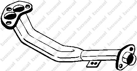 Труба выхлопного газа BOSAL 737-351