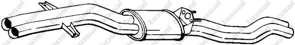 Резонатор BOSAL 284-531