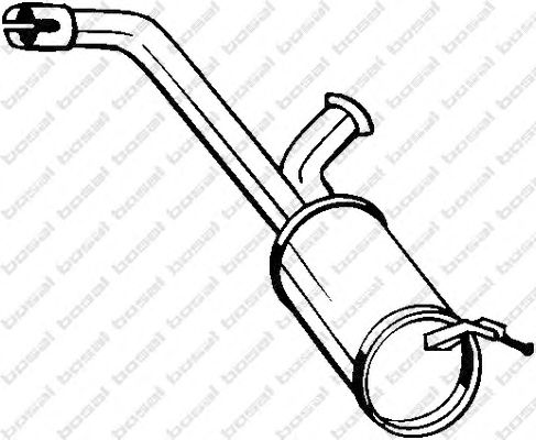 Глушитель BOSAL 135-099