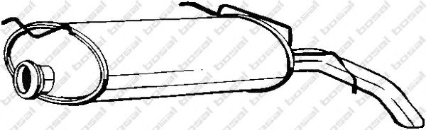 Глушник BOSAL 135-527