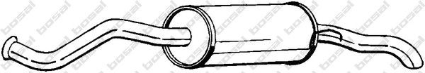 Глушитель BOSAL 135-539
