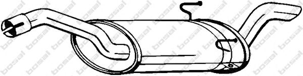 Глушитель BOSAL 135-061