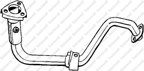 Труба выхлопного газа BOSAL 785-243