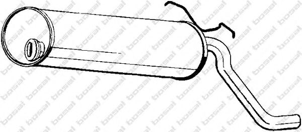 Глушитель BOSAL 135-569