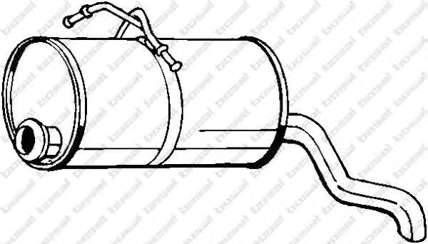 Глушитель BOSAL 135-001
