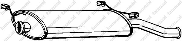 Глушитель BOSAL 135-241