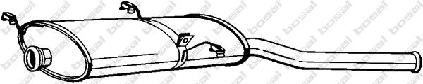 Глушитель BOSAL 135-235