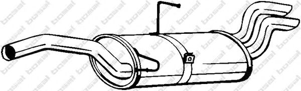 Глушитель BOSAL 135-567