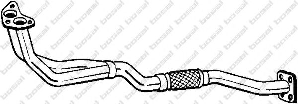 Труба выхлопного газа BOSAL 823-935