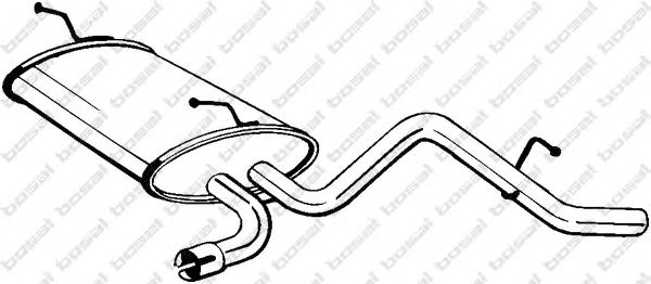Глушитель BOSAL 141-007