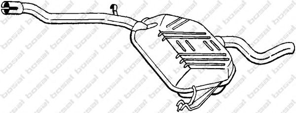 Глушитель BOSAL 278-387