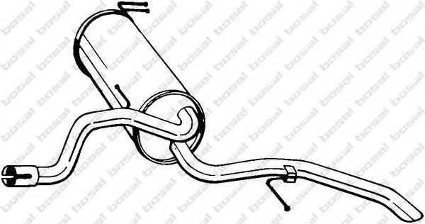 Глушник BOSAL 279-331
