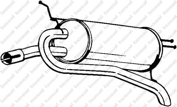 Глушник BOSAL 148-223