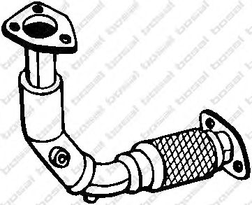 Труба выхлопного газа BOSAL 713-251