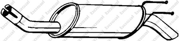 Глушник BOSAL 148-167