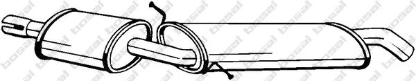 Резонатор BOSAL 279-167
