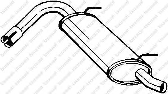 Глушитель BOSAL 148-135